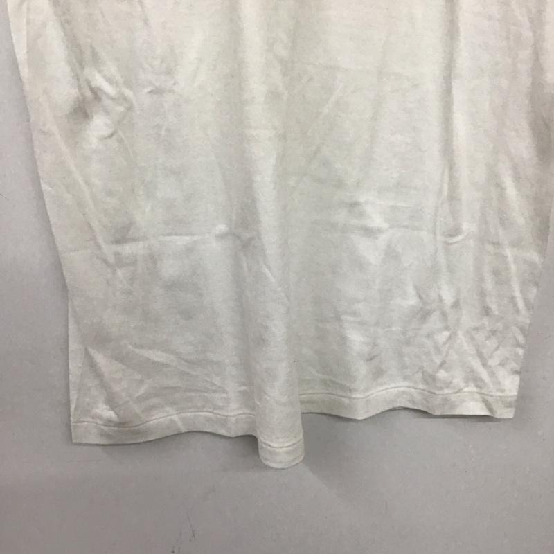 セタガヤベース 世田谷ベース Tシャツ 半袖 半袖カットソー プリントTシャツ クルーネックカットソー L プリント 白 / ホワイト / white メンズ USED 古着 中古 10157179