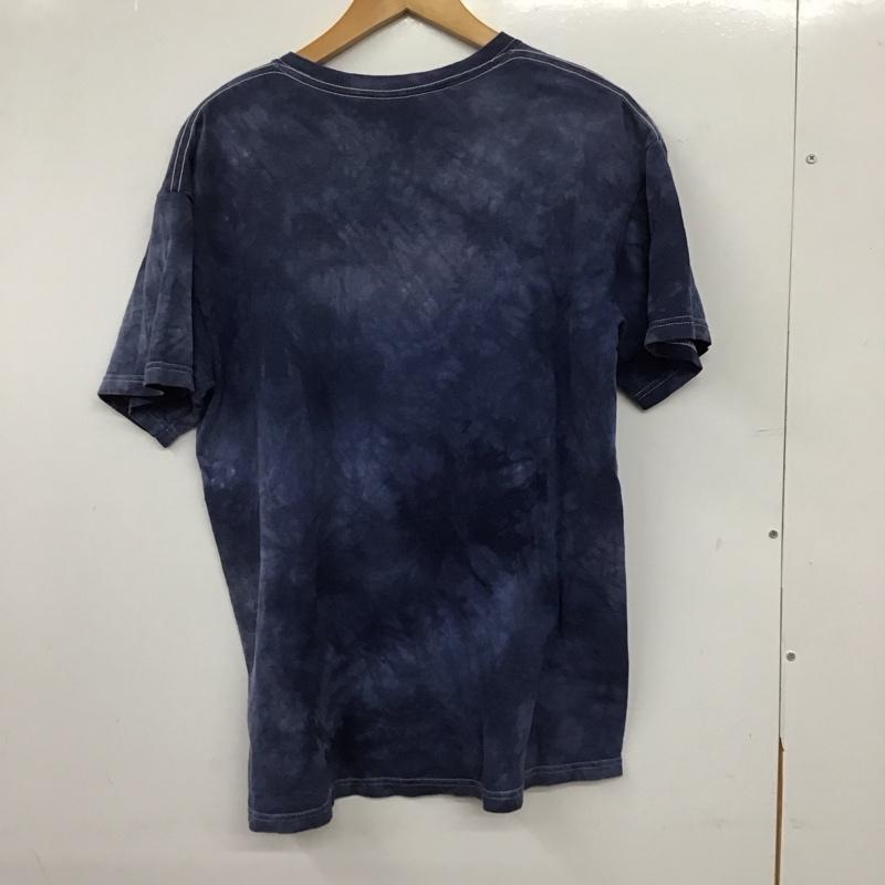 古着 USED Tシャツ 半袖 半袖カットソー プリントTシャツ クルーネックカットソー M プリント 紺 / ネイビー / navy メンズ USED 古着 中古 10157183
