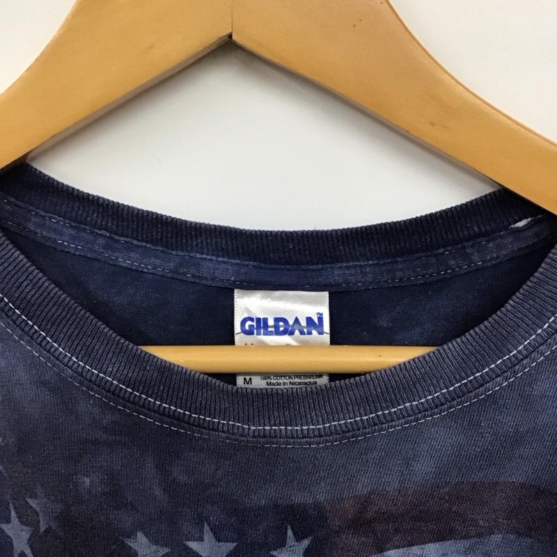古着 USED Tシャツ 半袖 半袖カットソー プリントTシャツ クルーネックカットソー M プリント 紺 / ネイビー / navy メンズ USED 古着 中古 10157183