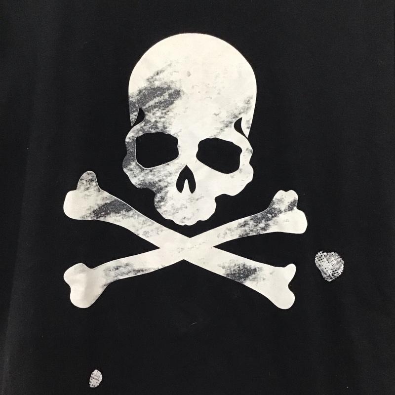 マスターマインド mastermind JAPAN Tシャツ 半袖 半袖カットソー プリントTシャツ クルーネックカットソー L プリント 黒 / ブラック / black メンズ USED 古着 中古 10157185