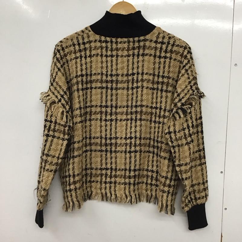ザラ ZARA カットソー 長袖 XS チェック マルチカラー / マルチカラー / multicolor レディース USED 古着 中古 10157186