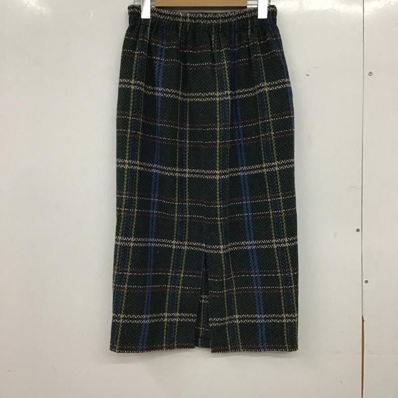 オリーブデオリーブ OLIVE des OLIVE スカート ロングスカート M チェック マルチカラー / マルチカラー / multicolor レディース USED 古着 中古 10157187