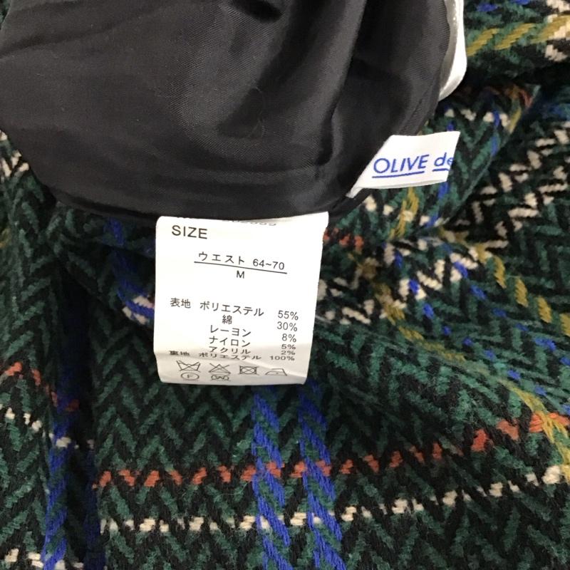 オリーブデオリーブ OLIVE des OLIVE スカート ロングスカート M チェック マルチカラー / マルチカラー / multicolor レディース USED 古着 中古 10157187