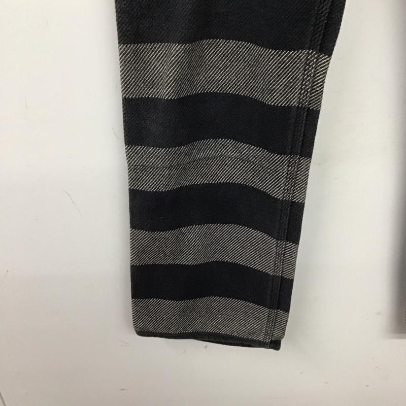 ウエストライド WESTRIDE パンツ ワークパンツ、ペインターパンツ ワイドパンツ カジュアルパンツ ワークパンツ 36 ボーダー柄 灰 / グレー / gray メンズ USED 古着 中古 10157197