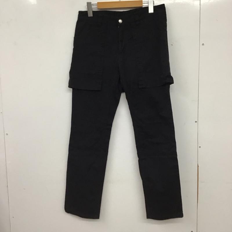 ミントネコ MINT NeKO パンツ スラックス 無地 黒 / ブラック / black レディース USED 古着 中古 10157200