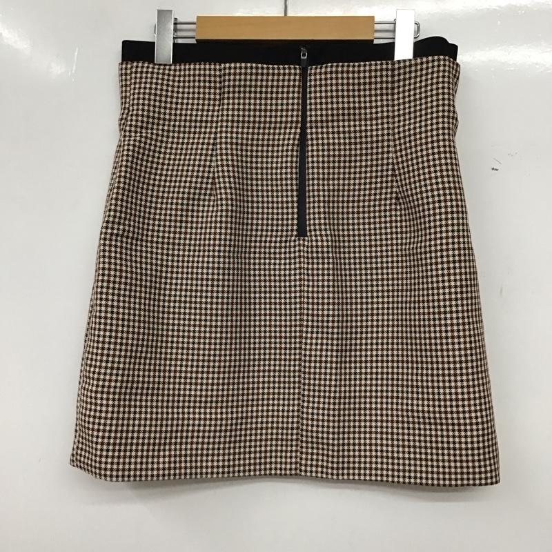 ザラ ZARA スカート ミニスカート L チェック マルチカラー / マルチカラー / multicolor レディース USED 古着 中古 10157201