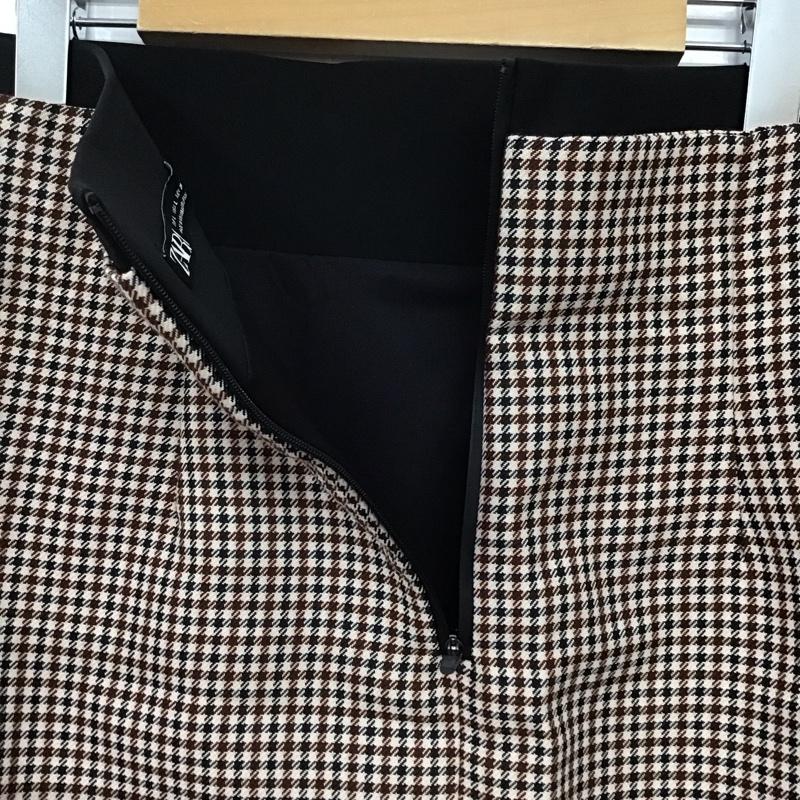 ザラ ZARA スカート ミニスカート L チェック マルチカラー / マルチカラー / multicolor レディース USED 古着 中古 10157201