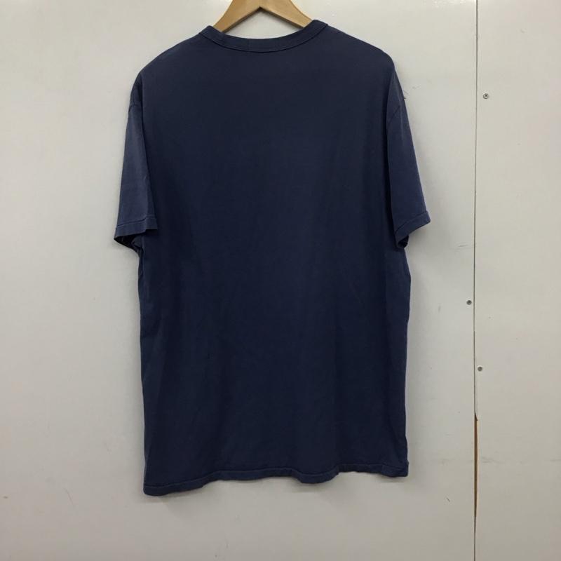 ポロラルフローレン POLO RALPH LAUREN Tシャツ 半袖 半袖カットソー プリントTシャツ クルーネックカットソー 5号 プリント 青 / ブルー / blue メンズ USED 古着 中古 10157202