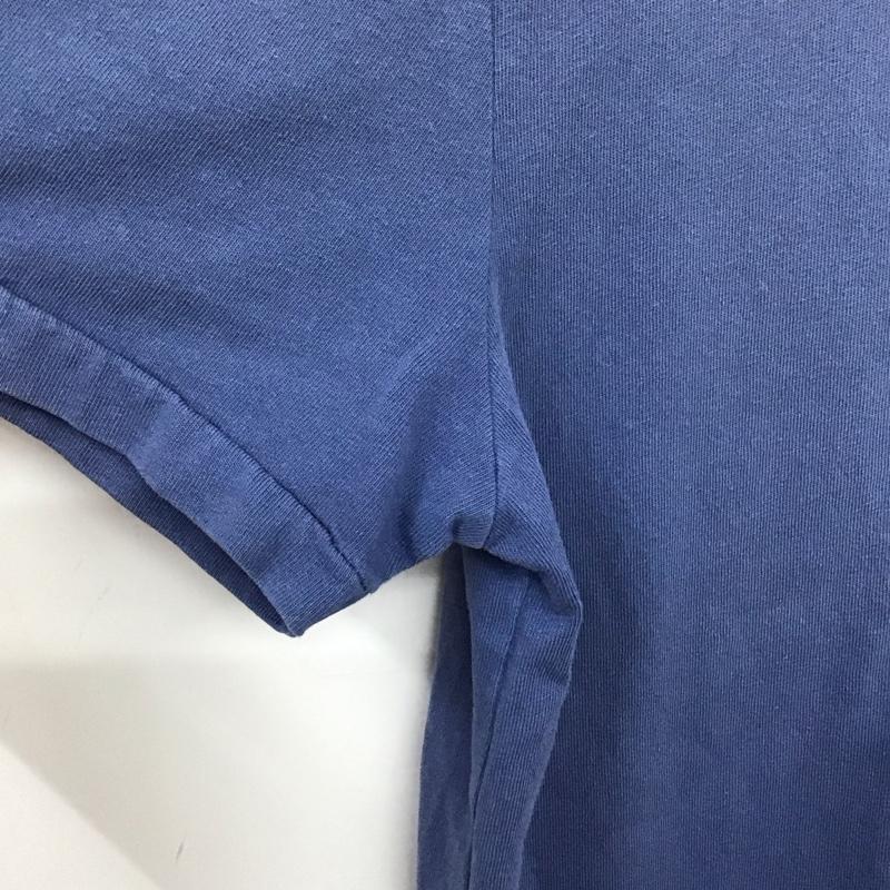 ポロラルフローレン POLO RALPH LAUREN Tシャツ 半袖 半袖カットソー プリントTシャツ クルーネックカットソー 5号 プリント 青 / ブルー / blue メンズ USED 古着 中古 10157202