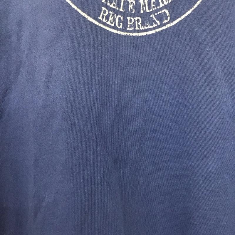 ポロラルフローレン POLO RALPH LAUREN Tシャツ 半袖 半袖カットソー プリントTシャツ クルーネックカットソー 5号 プリント 青 / ブルー / blue メンズ USED 古着 中古 10157202