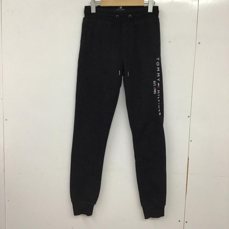 トミーヒルフィガー TOMMY HILFIGER ボトムス ボトムス スウェットパンツ XS 無地 黒 / ブラック / black レディース USED 古着 中古 10157203