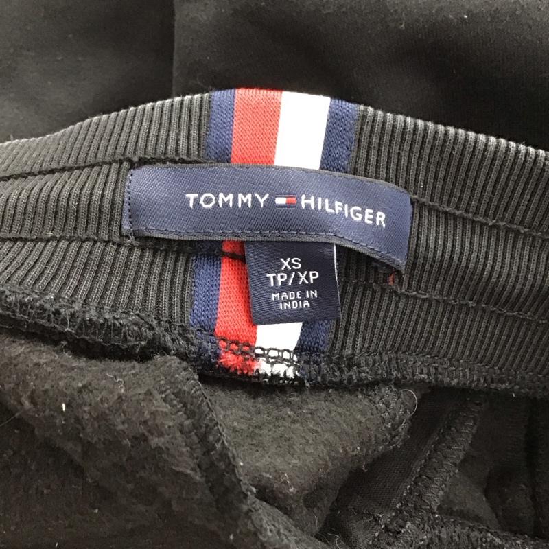 トミーヒルフィガー TOMMY HILFIGER ボトムス ボトムス スウェットパンツ XS 無地 黒 / ブラック / black レディース USED 古着 中古 10157203