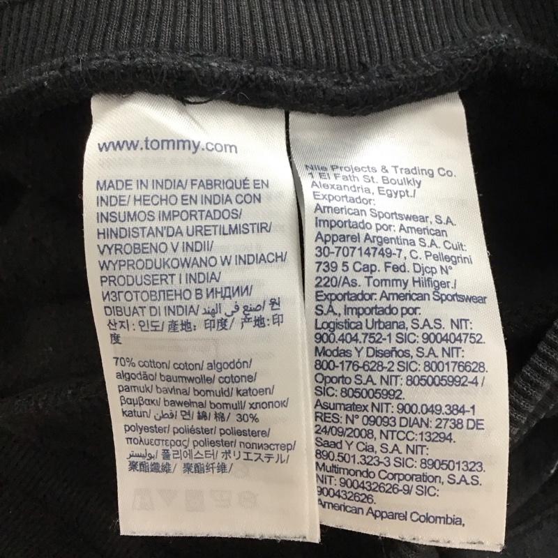 トミーヒルフィガー TOMMY HILFIGER ボトムス ボトムス スウェットパンツ XS 無地 黒 / ブラック / black レディース USED 古着 中古 10157203