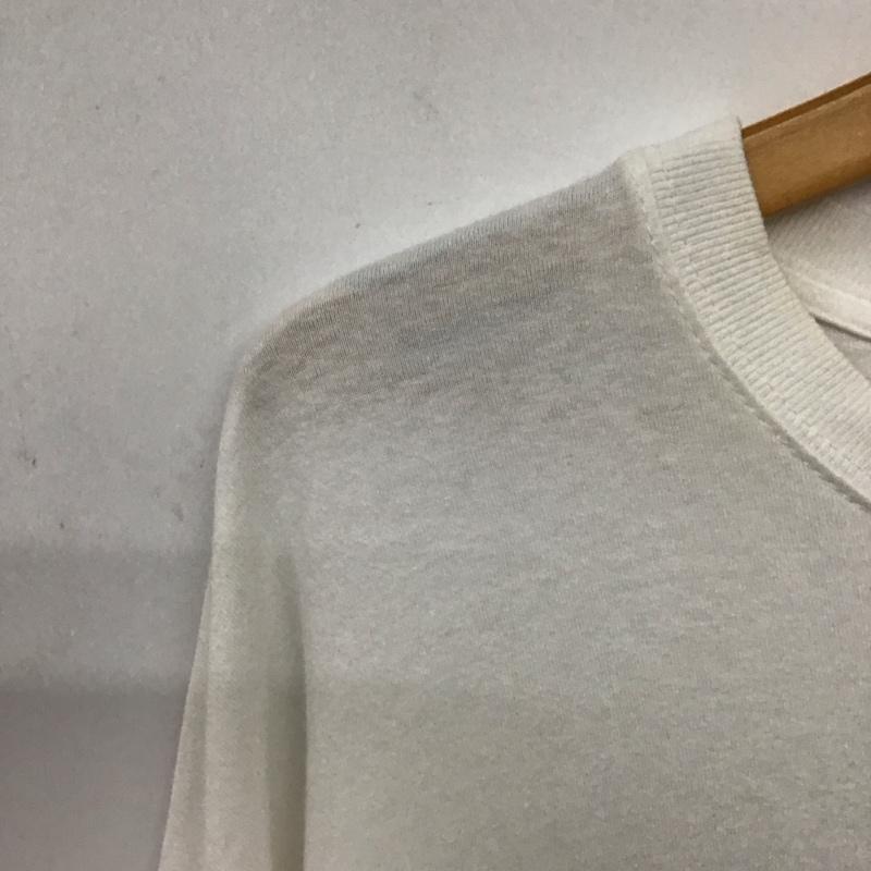 ホークスプロダクツ HOAX PRODUCTS カットソー 長袖 長袖カットソー プリントカットソー クルーネック XL プリント 白 / ホワイト / white メンズ USED 古着 中古 10157204