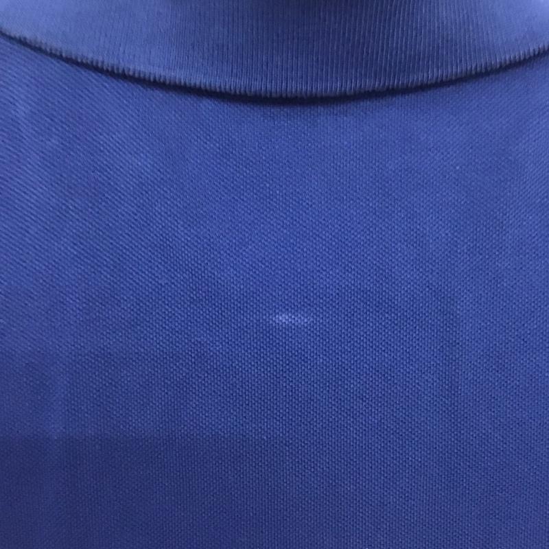 ブルックスブラザーズ BROOKS BROTHERS ポロシャツ 半袖 半袖ポロシャツ カラーシャツ 半袖カットソー M ロゴ、文字 青 / ブルー / blue メンズ USED 古着 中古 10157208