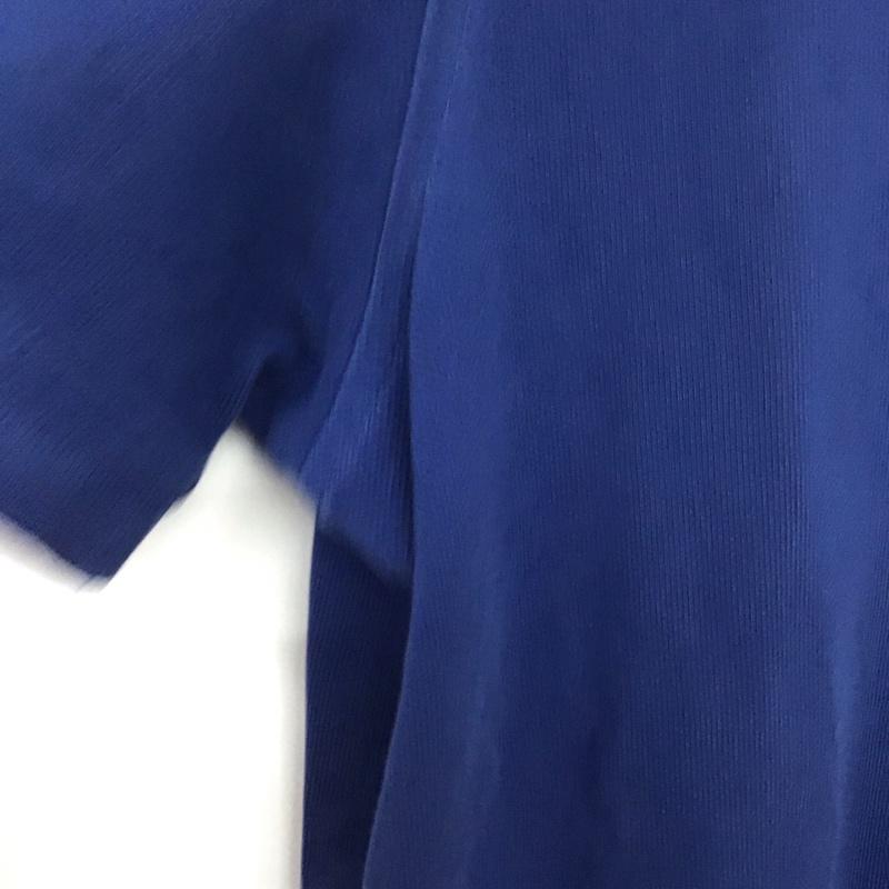ブルックスブラザーズ BROOKS BROTHERS ポロシャツ 半袖 半袖ポロシャツ カラーシャツ 半袖カットソー M ロゴ、文字 青 / ブルー / blue メンズ USED 古着 中古 10157208