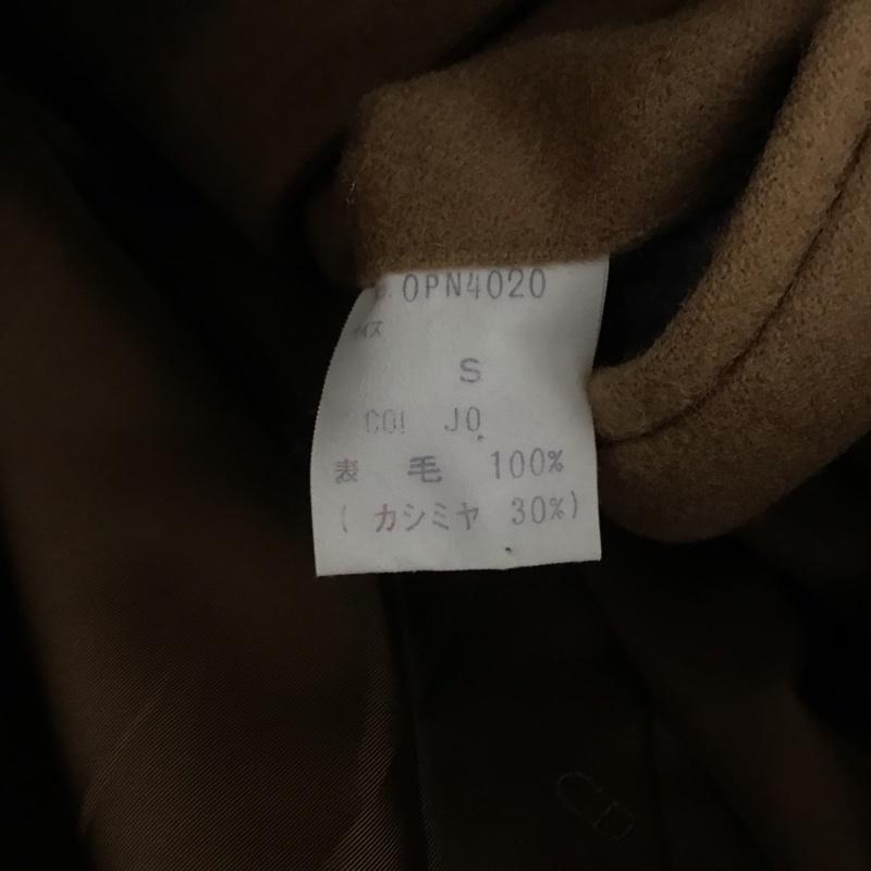 クリスチャンディオール Christian Dior コート コート一般 ロングコート カラージャケット アウター S 無地 ベージュ / ベージュ / beige メンズ USED 古着 中古 10157209