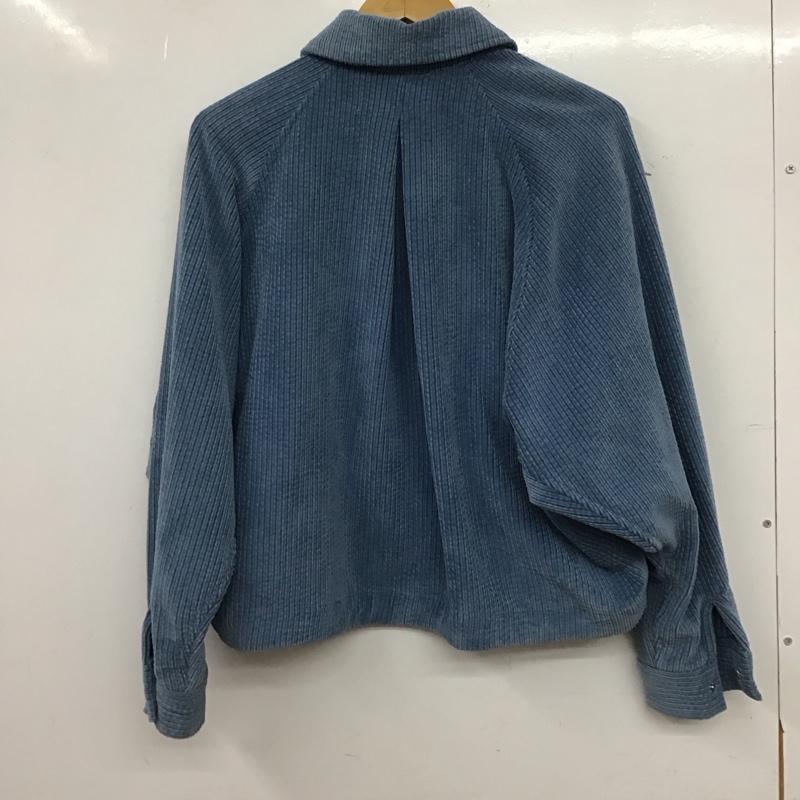 ザラ ZARA ジャケット、上着 ジャケット、ブレザー XS 無地 水色 / ライトブルー / レディース USED 古着 中古 10157213