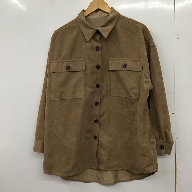 ディスコート Discoat ジャケット、上着 ジャケット、ブレザー M 無地 茶 / ブラウン / brown レディース USED 古着 中古 10157214