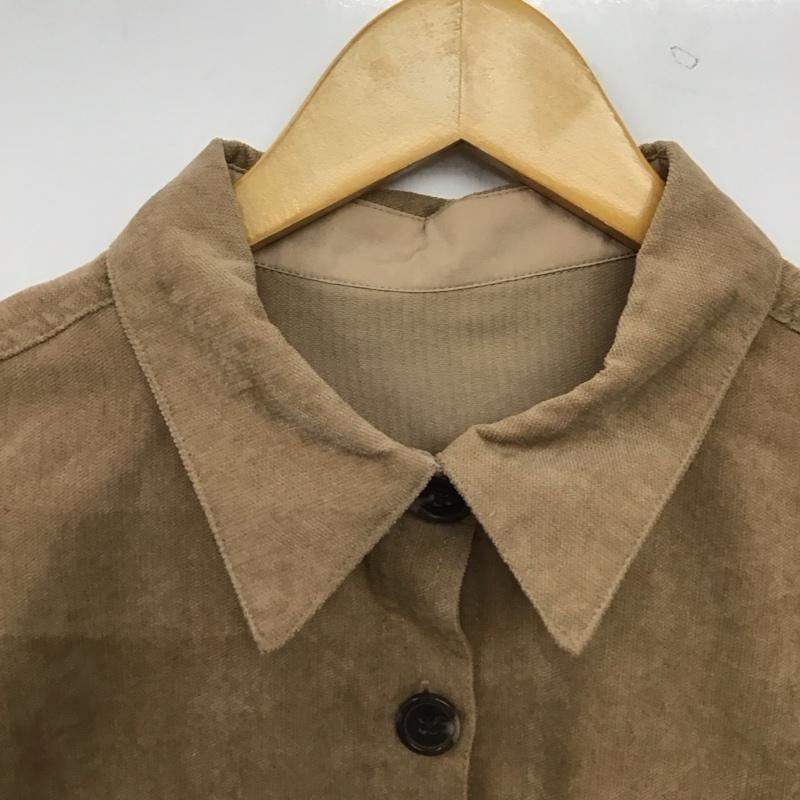 ディスコート Discoat ジャケット、上着 ジャケット、ブレザー M 無地 茶 / ブラウン / brown レディース USED 古着 中古 10157214