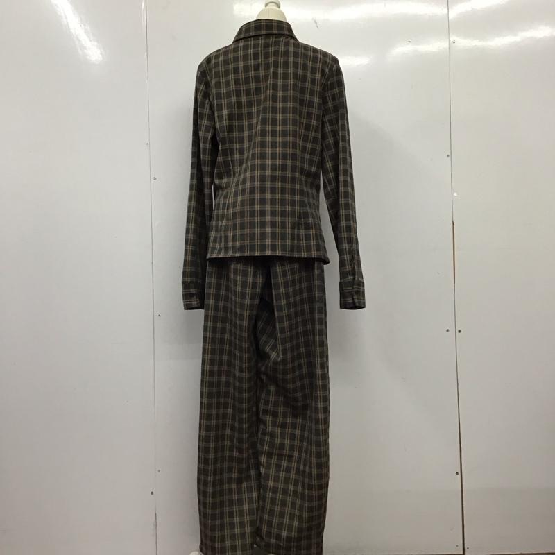ザラ ZARA セットアップ セットアップ セットアップ 長袖シャツ スラックスパンツ XL チェック マルチカラー / マルチカラー / multicolor レディース USED 古着 中古 10157216