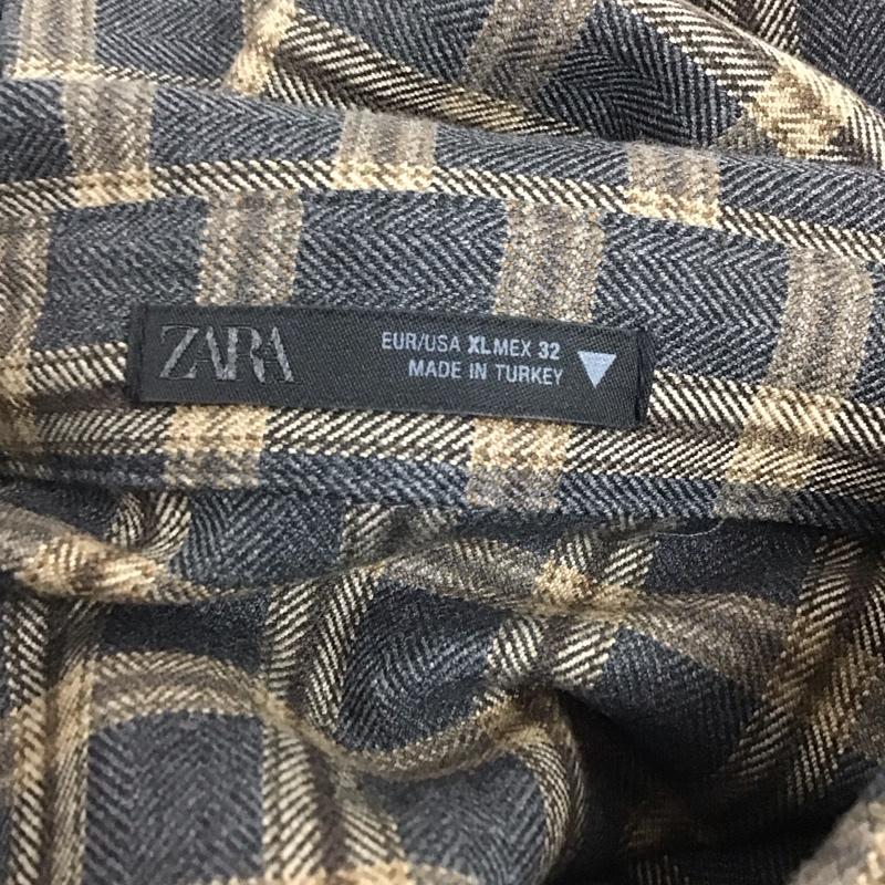 ザラ ZARA セットアップ セットアップ セットアップ 長袖シャツ スラックスパンツ XL チェック マルチカラー / マルチカラー / multicolor レディース USED 古着 中古 10157216