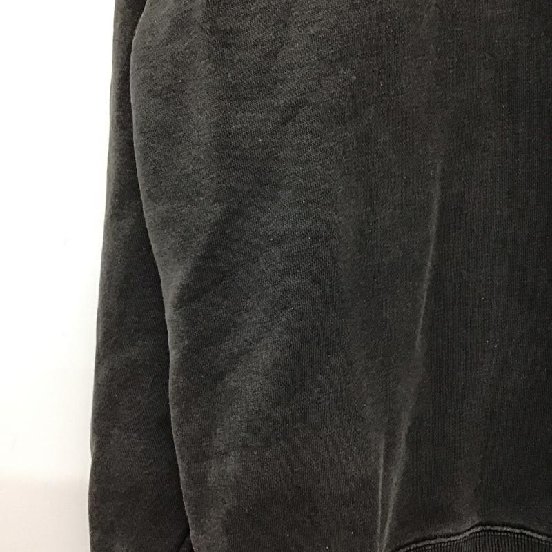 ユーエスポロアッスン U.S.POLO ASSN. トレーナー 長袖 L 無地 チャコールグレー / チャコールグレー / レディース USED 古着 中古 10157220