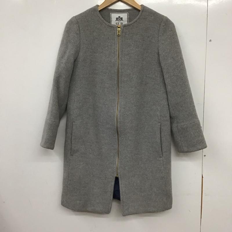 イエナスローブ IENA SLOBE コート コート一般 36 無地 灰 / グレー / gray レディース USED 古着 中古 10157221