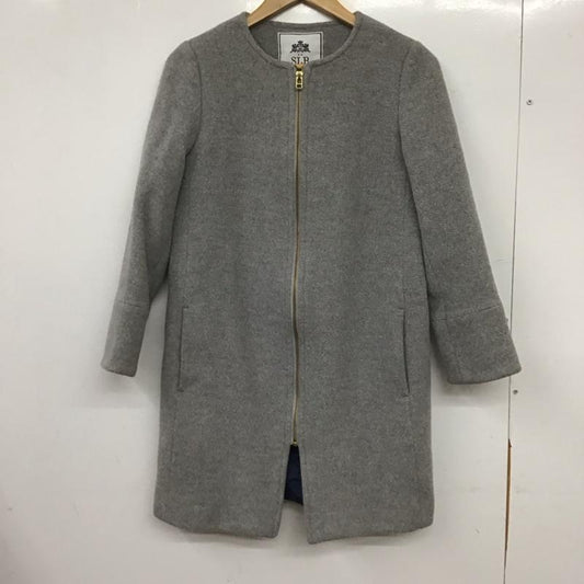 イエナスローブ IENA SLOBE コート コート一般 36 無地 灰 / グレー / gray レディース USED 古着 中古 10157221