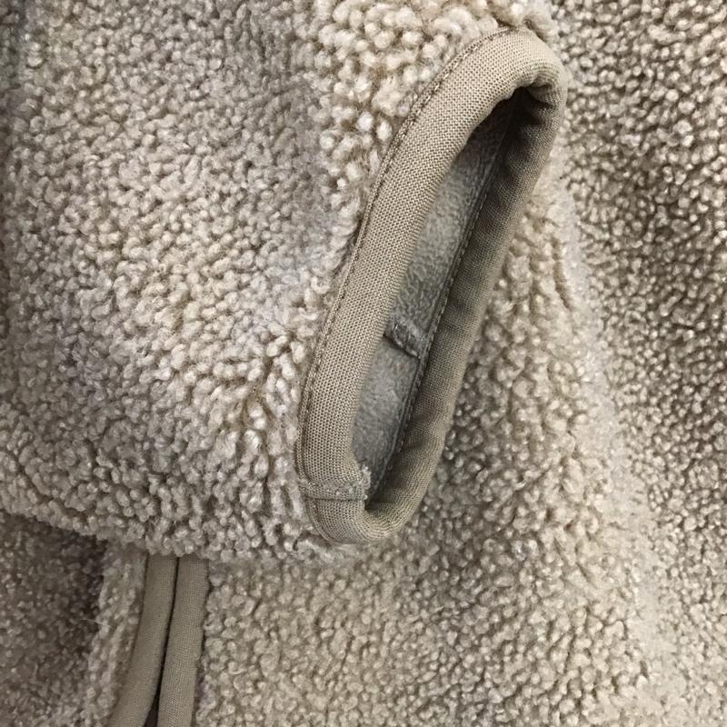 ユニクロ UNIQLO カーディガン 長袖 241-418245 ボアフリースVネックフルジップカーディガン M 無地 茶 / ブラウン / brown レディース USED 古着 中古 10157224