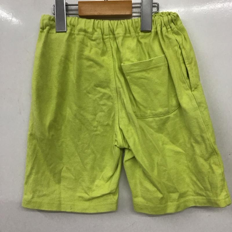 エクストララージキッズ XLARGE KIDS パンツ ショートパンツ 130cm 無地 黄緑 / イエローグリーン / ボーイズ USED 古着 中古 10157227