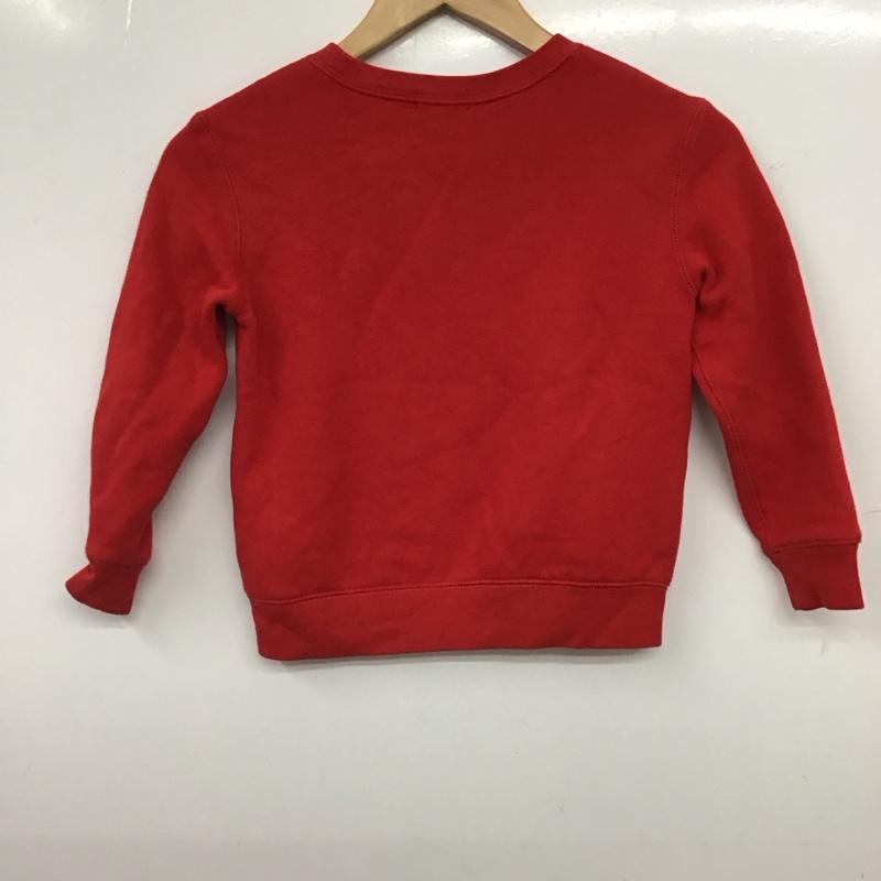 ポロラルフローレン POLO RALPH LAUREN トレーナー 長袖 6 無地 赤 / レッド / red ボーイズ USED 古着 中古 10157228