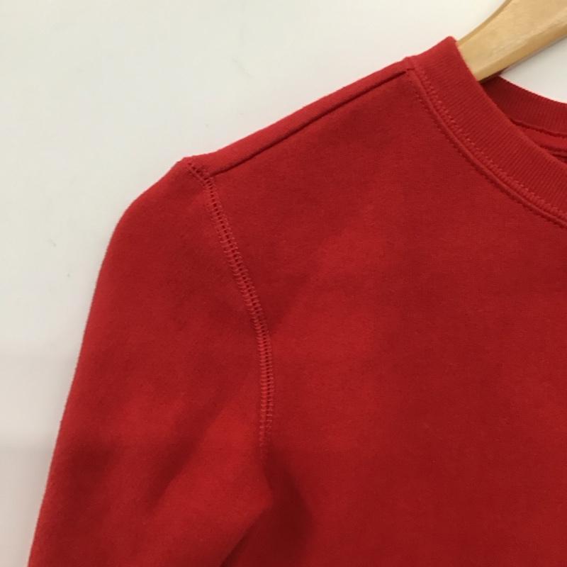 ポロラルフローレン POLO RALPH LAUREN トレーナー 長袖 6 無地 赤 / レッド / red ボーイズ USED 古着 中古 10157228