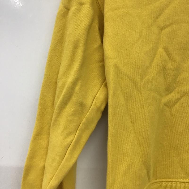 エックスガール X-girl トレーナー 長袖 120cm ロゴ、文字 黄 / イエロー / yellow ガールズ USED 古着 中古 10157229