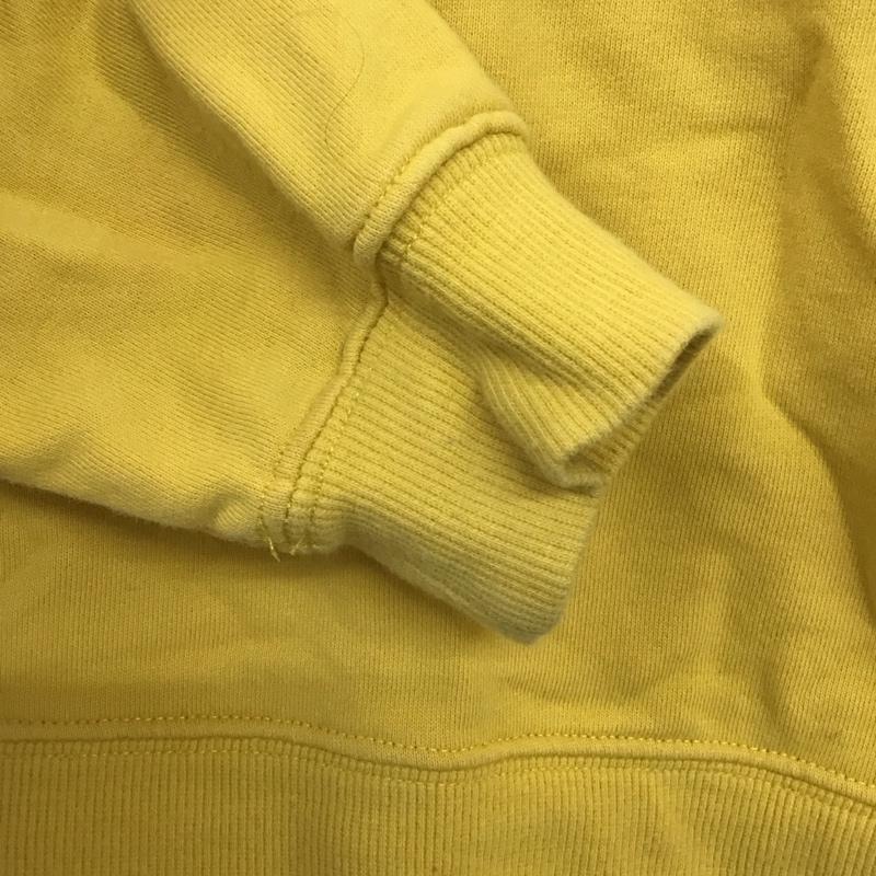 エックスガール X-girl トレーナー 長袖 120cm ロゴ、文字 黄 / イエロー / yellow ガールズ USED 古着 中古 10157229