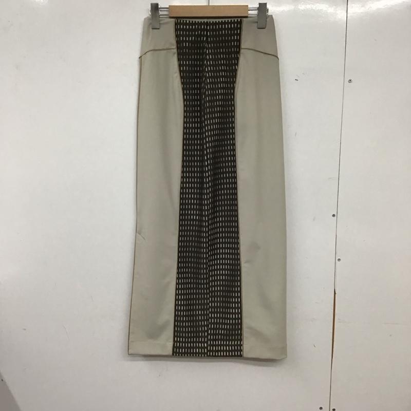 エープラス トウキョウ A＋TOKYO スカート ロングスカート 1 無地 灰 / グレー / gray レディース USED 古着 中古 10157231