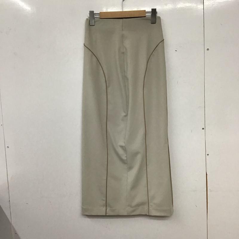 エープラス トウキョウ A＋TOKYO スカート ロングスカート 1 無地 灰 / グレー / gray レディース USED 古着 中古 10157231