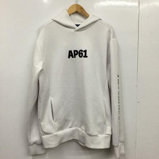 アーノルドパーマー Arnold Palmer パーカー 長袖 AP220205C03 ゴルフウェア ミニロゴスウェットフーディー ロゴ、文字 白 / ホワイト / white メンズ USED 古着 中古 10157236
