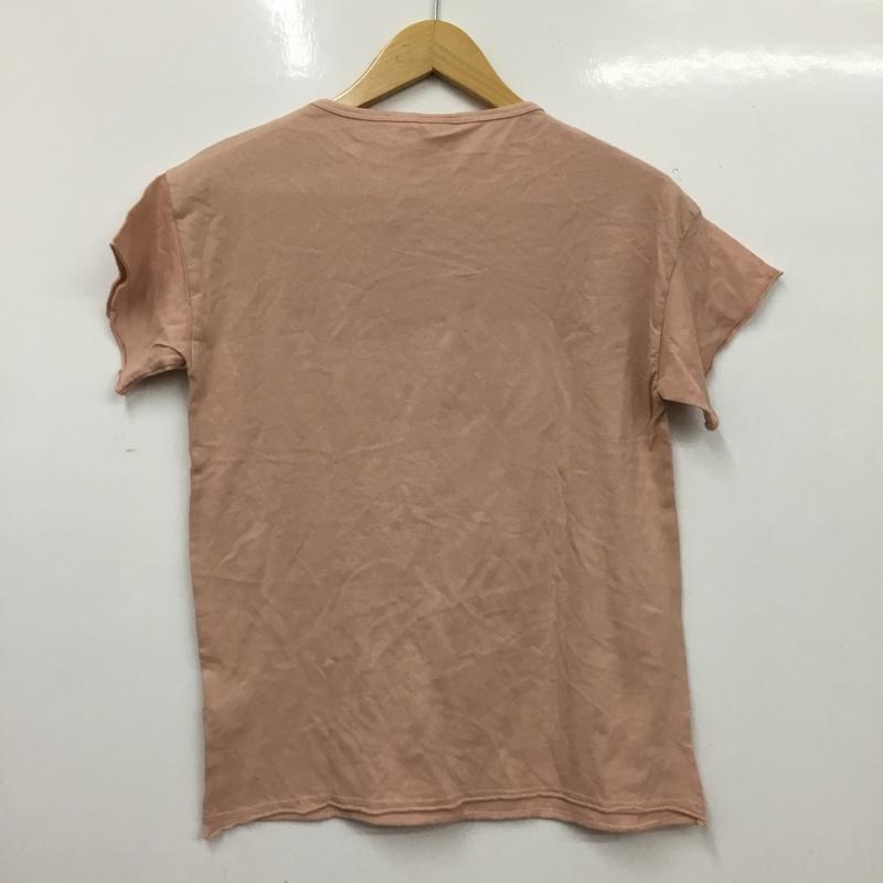 ザラ ZARA Tシャツ 半袖 9007 722 620 キッズ 164cm クルーネック タグ付き プリント 桃 / ピンク / pink ガールズ USED 古着 中古 10157243