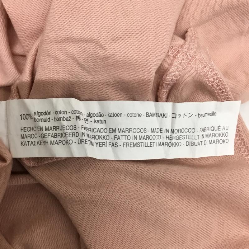 ザラ ZARA Tシャツ 半袖 9007 722 620 キッズ 164cm クルーネック タグ付き プリント 桃 / ピンク / pink ガールズ USED 古着 中古 10157243
