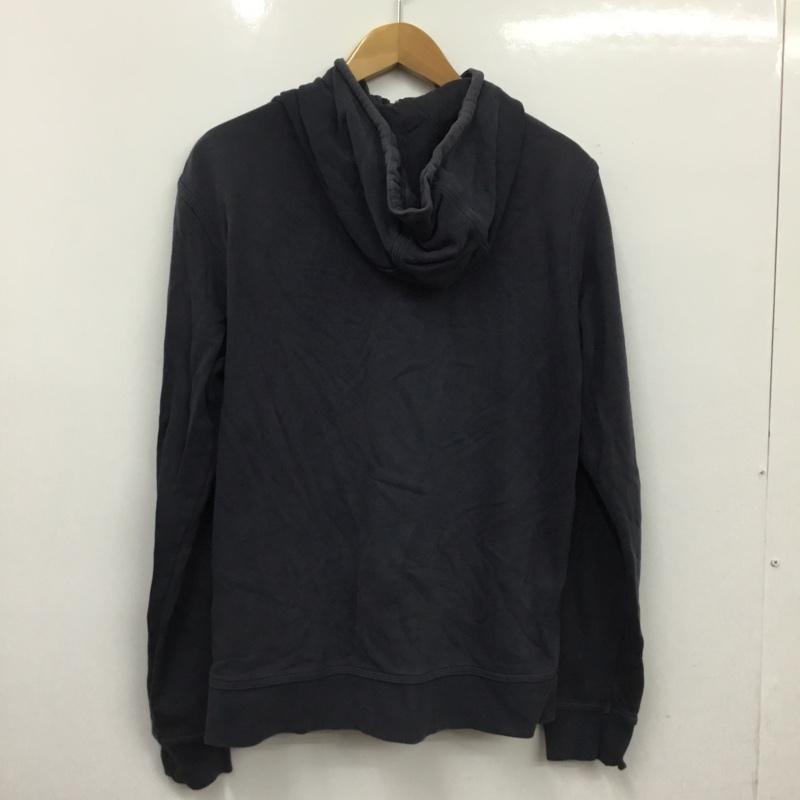 ナイキ NIKE パーカー 長袖 637906-475 クラブフレンチテリーフーディー フルジップ L ワンポイント 紺 / ネイビー / navy メンズ USED 古着 中古 10157244