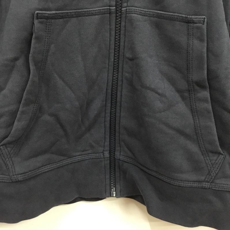 ナイキ NIKE パーカー 長袖 637906-475 クラブフレンチテリーフーディー フルジップ L ワンポイント 紺 / ネイビー / navy メンズ USED 古着 中古 10157244