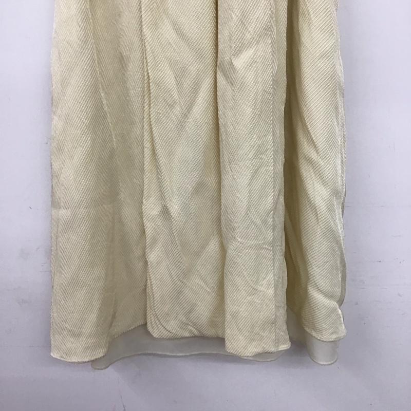 エンポリオアルマーニ EMPORIO ARMANI ワンピース ひざ丈スカート 無地 アイボリー / アイボリー / ガールズ USED 古着 中古 10157246