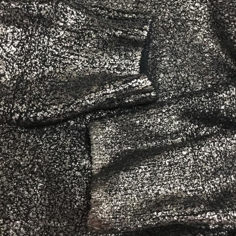 ジーナシス JEANASIS ニット、セーター 長袖 JS064438MN 5Gハクプリントプルオーバー FREE 無地 黒 / ブラック / black X 茶 / ブラウン / brown レディース USED 古着 中古 10157248