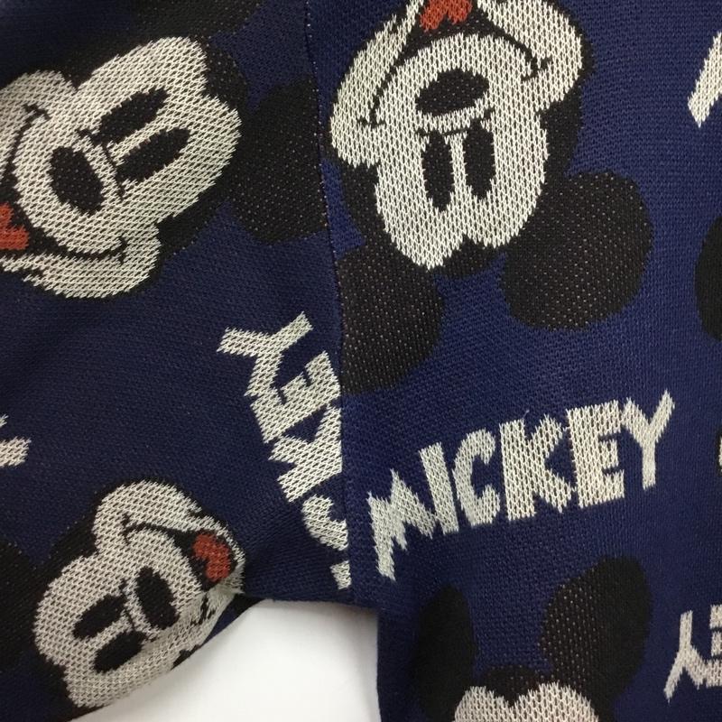 古着 USED ニット、セーター 長袖 ディズニー ミッキーマウス クルーネック 3L 3L キャラクター 青 / ブルー / blue レディース USED 古着 中古 10157249