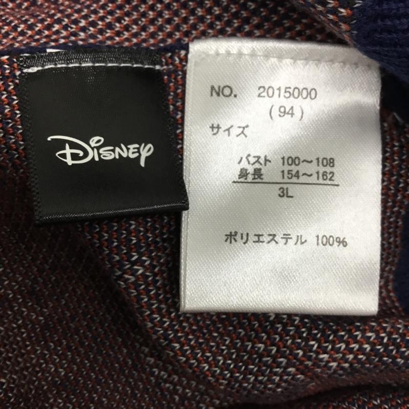 古着 USED ニット、セーター 長袖 ディズニー ミッキーマウス クルーネック 3L 3L キャラクター 青 / ブルー / blue レディース USED 古着 中古 10157249