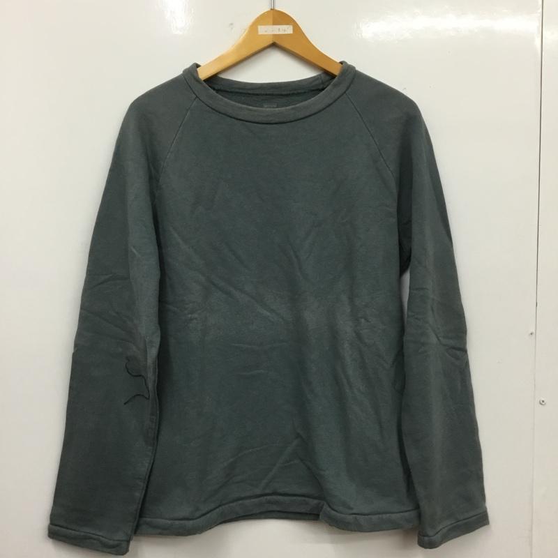 グローンインザサン grown in the sun トレーナー 長袖 裏起毛 ラグランスリーブ 薄手スウェット ロンT M 無地 マルチカラー / マルチカラー / multicolor メンズ USED 古着 中古 10157250
