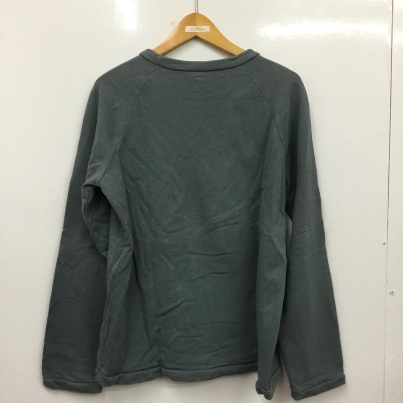 グローンインザサン grown in the sun トレーナー 長袖 裏起毛 ラグランスリーブ 薄手スウェット ロンT M 無地 マルチカラー / マルチカラー / multicolor メンズ USED 古着 中古 10157250