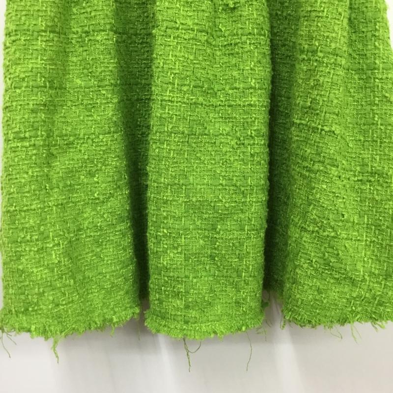 ザラ ZARA ワンピース ミニスカート 2919 329 511 キャミワンピース チュニック XS 無地 緑 / グリーン / green レディース USED 古着 中古 10157253