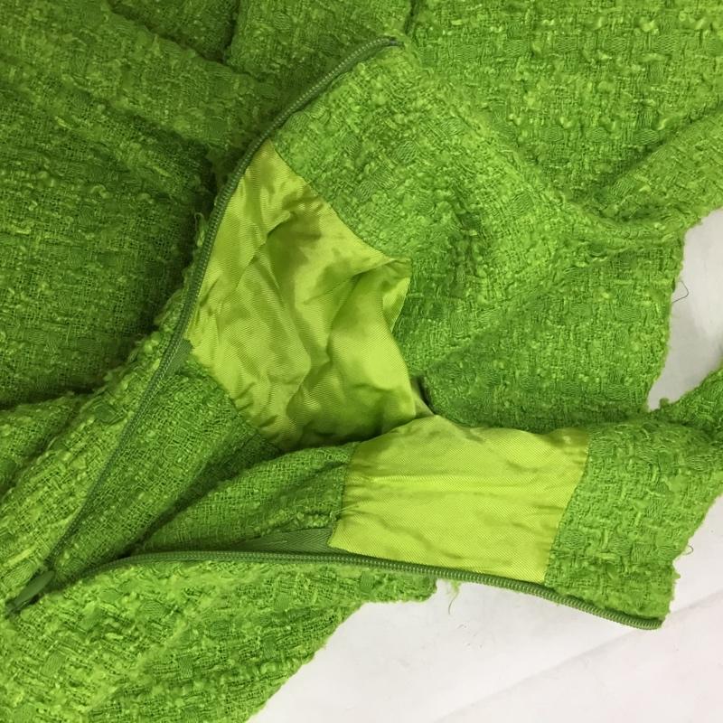 ザラ ZARA ワンピース ミニスカート 2919 329 511 キャミワンピース チュニック XS 無地 緑 / グリーン / green レディース USED 古着 中古 10157253